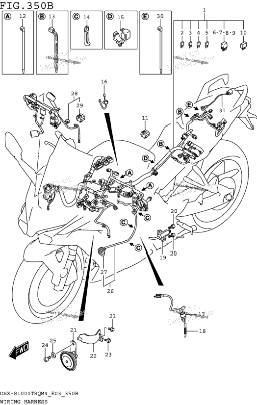 Wiring Harness (Gsx-S1000trqm4 E28)