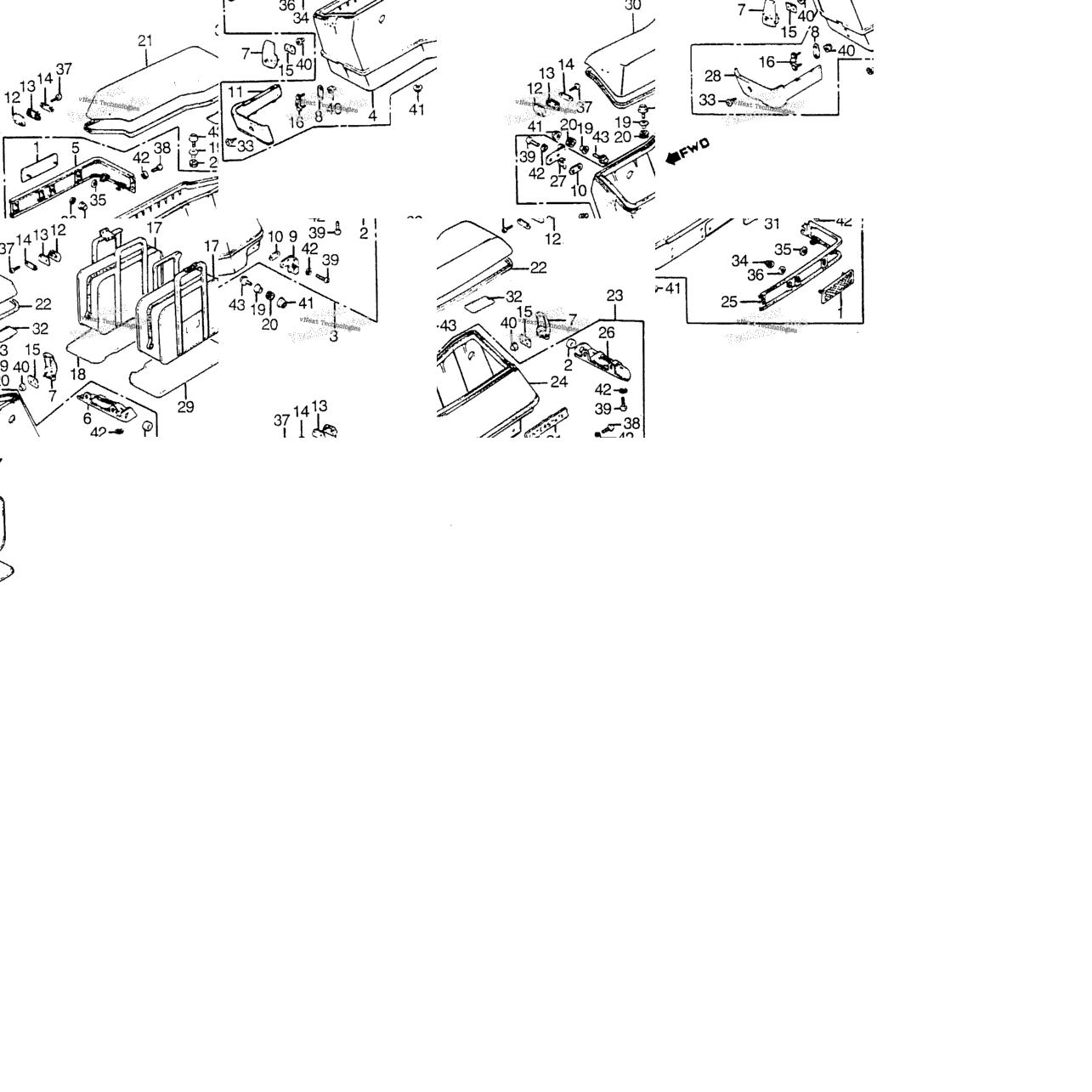 1200I/A Saddlebag 84-85