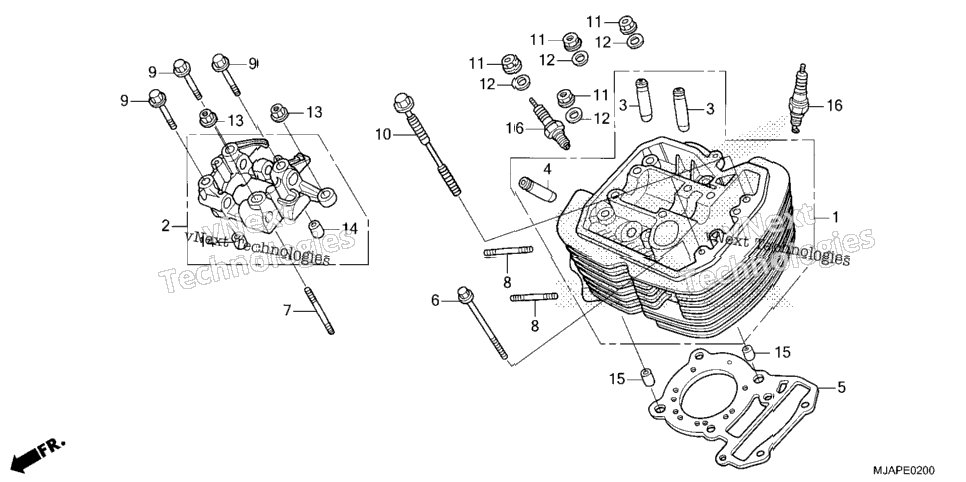 Front Cylinder Head