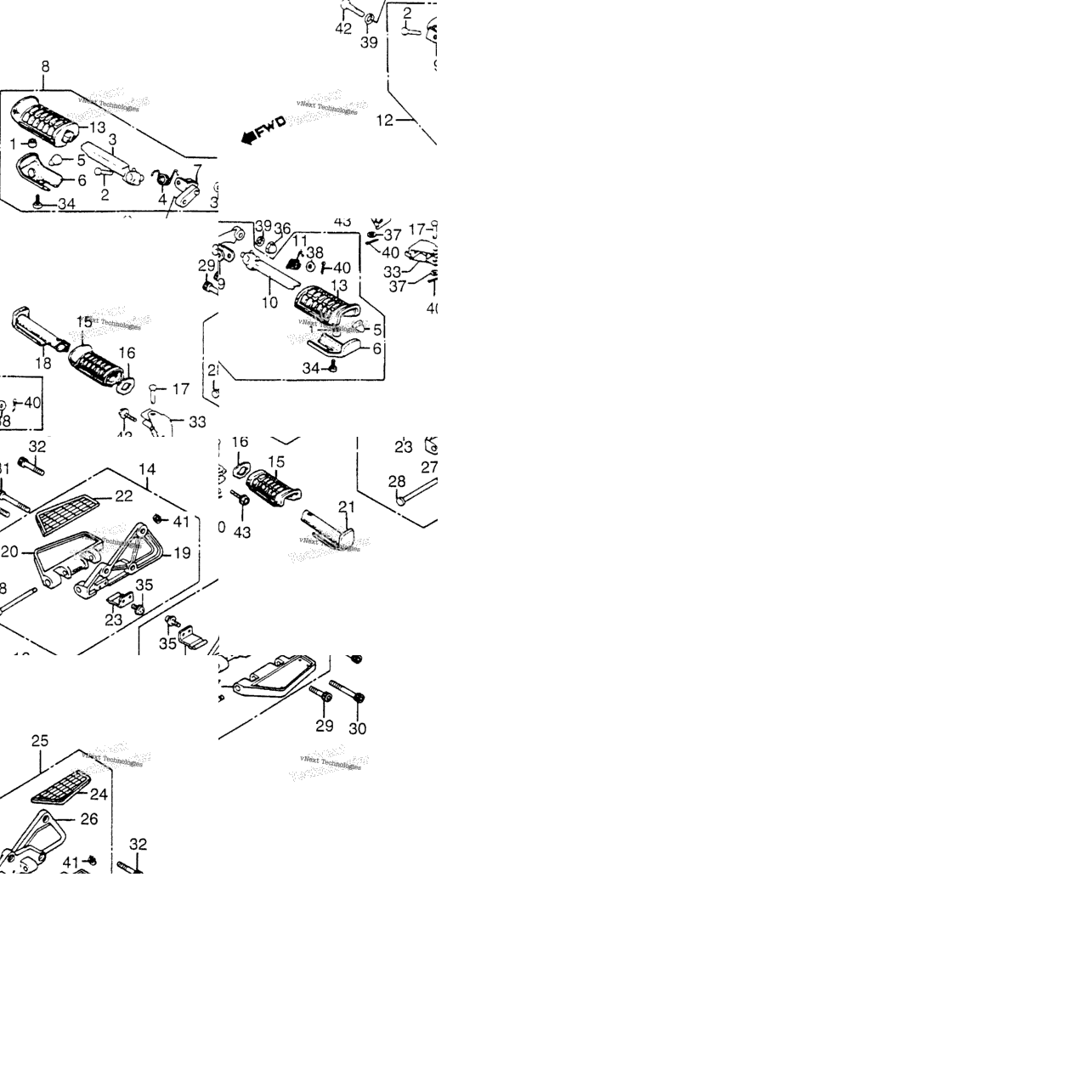 Footpegs