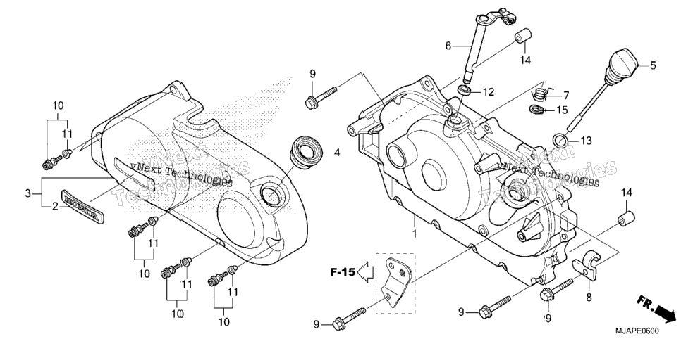 Right Crankcase Cover