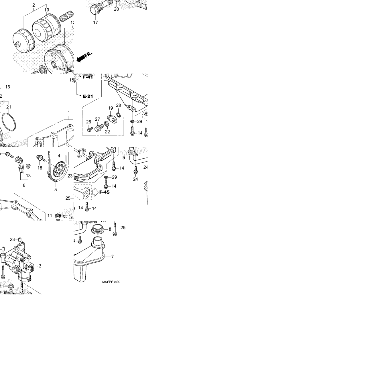 Oil Pan@Oil Pump