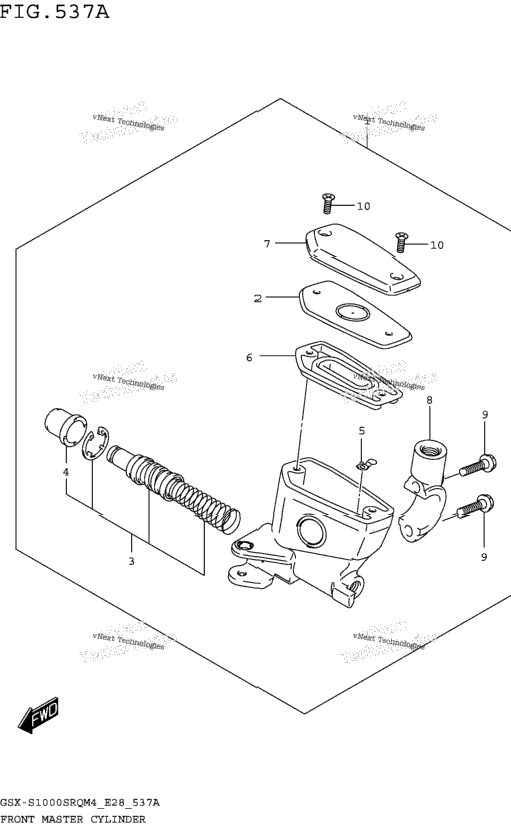 Front Master Cylinder