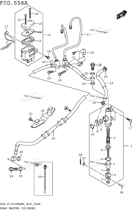 Rear Master Cylinder