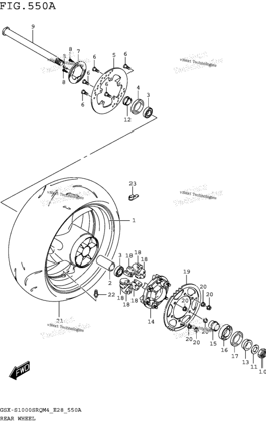 Rear Wheel