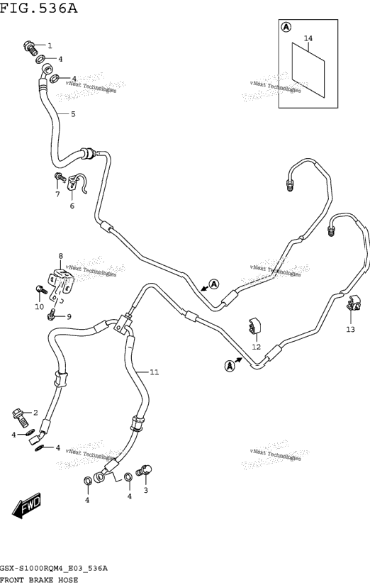 Front Brake Hose
