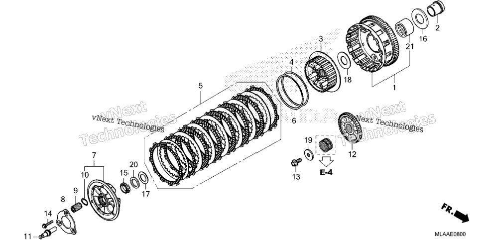 Clutch (Cmx1100a/A2)