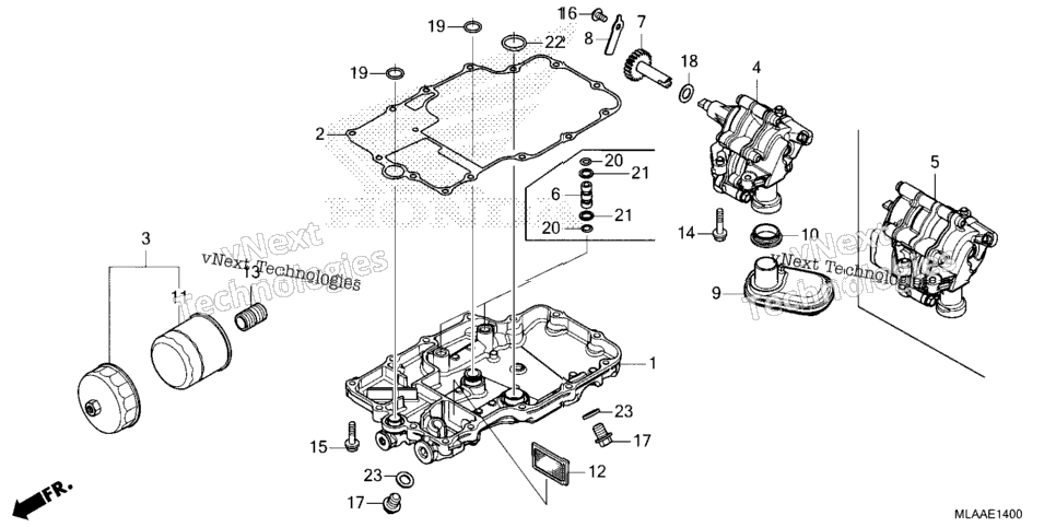 Oil Pan@Oil Pump