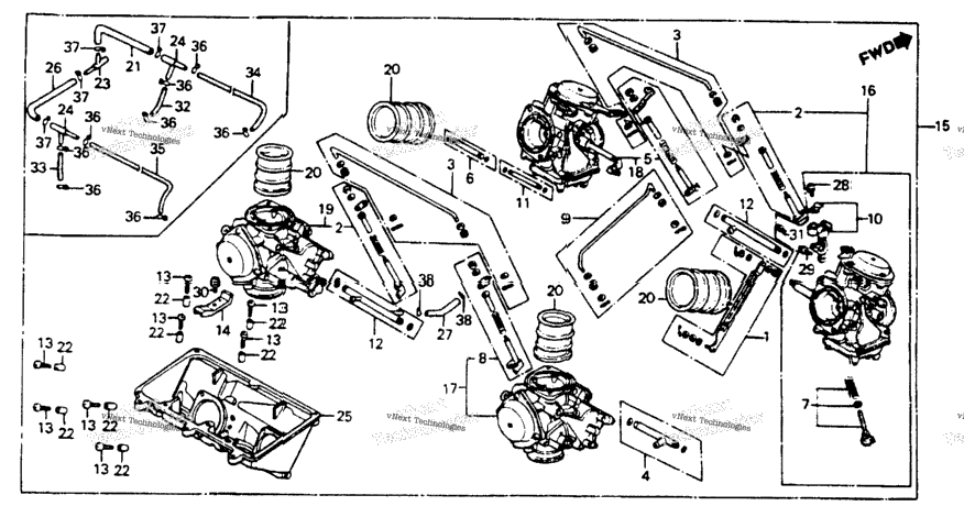 Carburetor Assy. + Carburetor Link