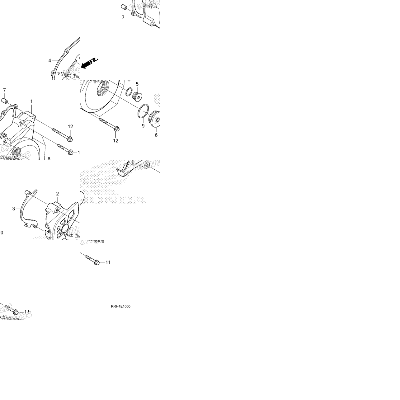 Left Crankcase Cover