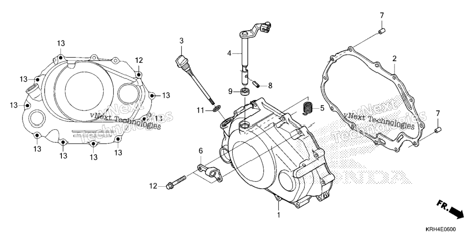 Right Crankcase Cover