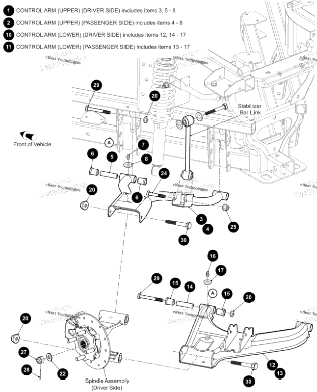 Rear Control Arm Assembly