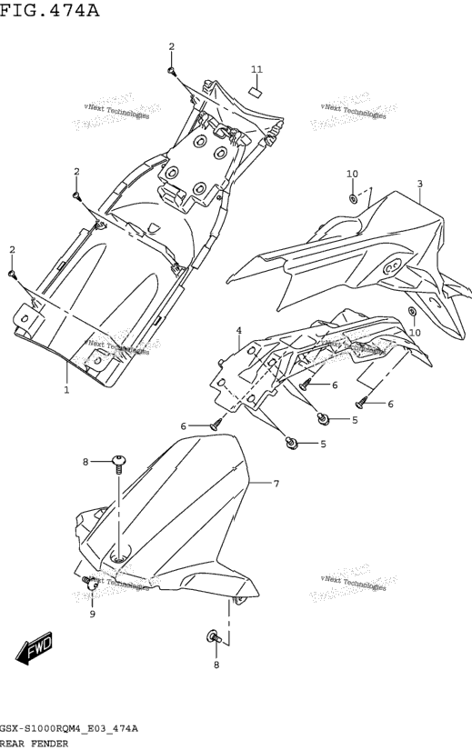 Rear Fender