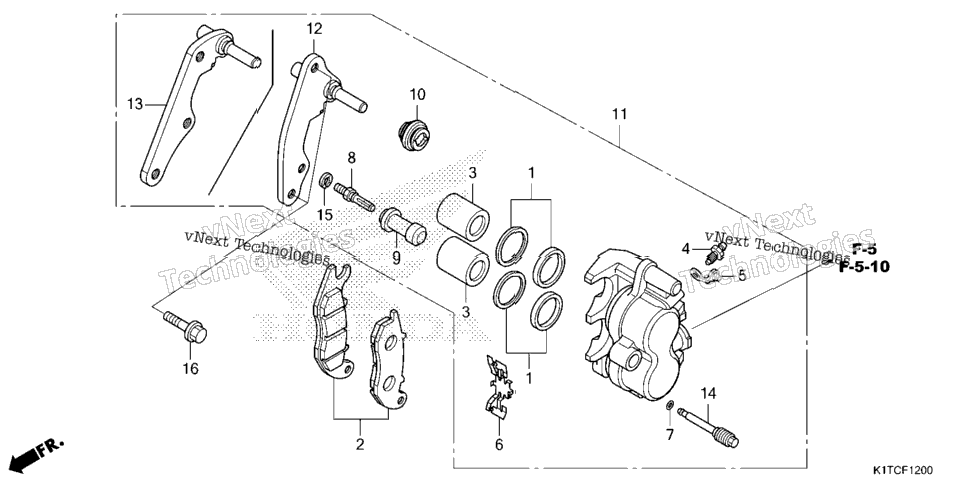 Front Brake Caliper