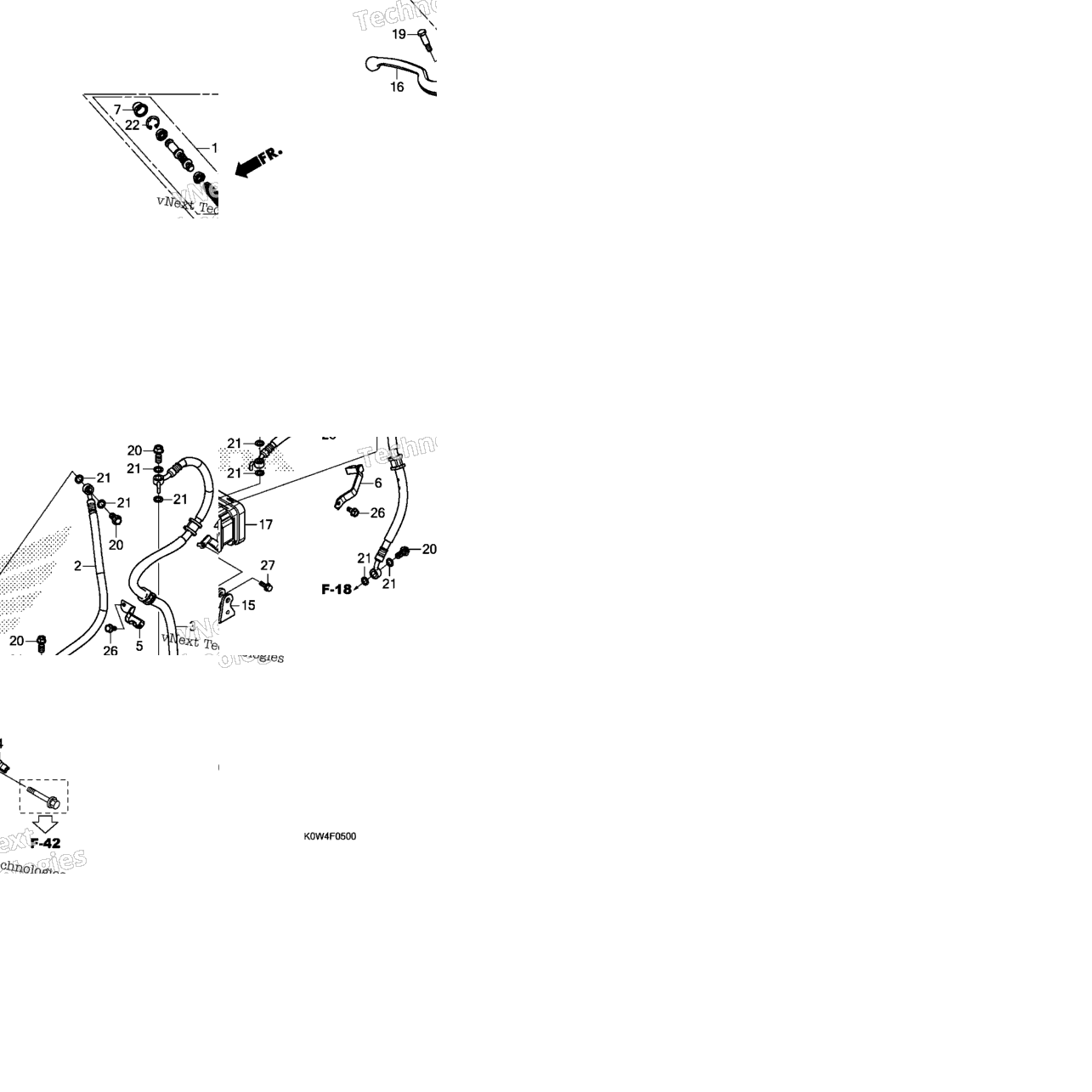 Front Brake Master Cylinder