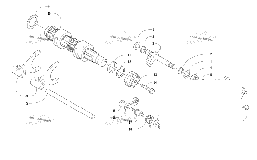 Gear Shifting Assembly