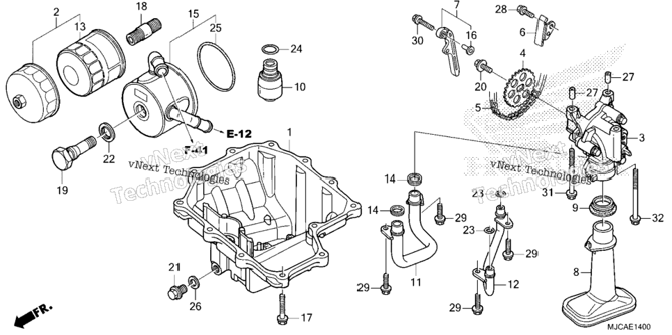 Oil Pan@Oil Pump