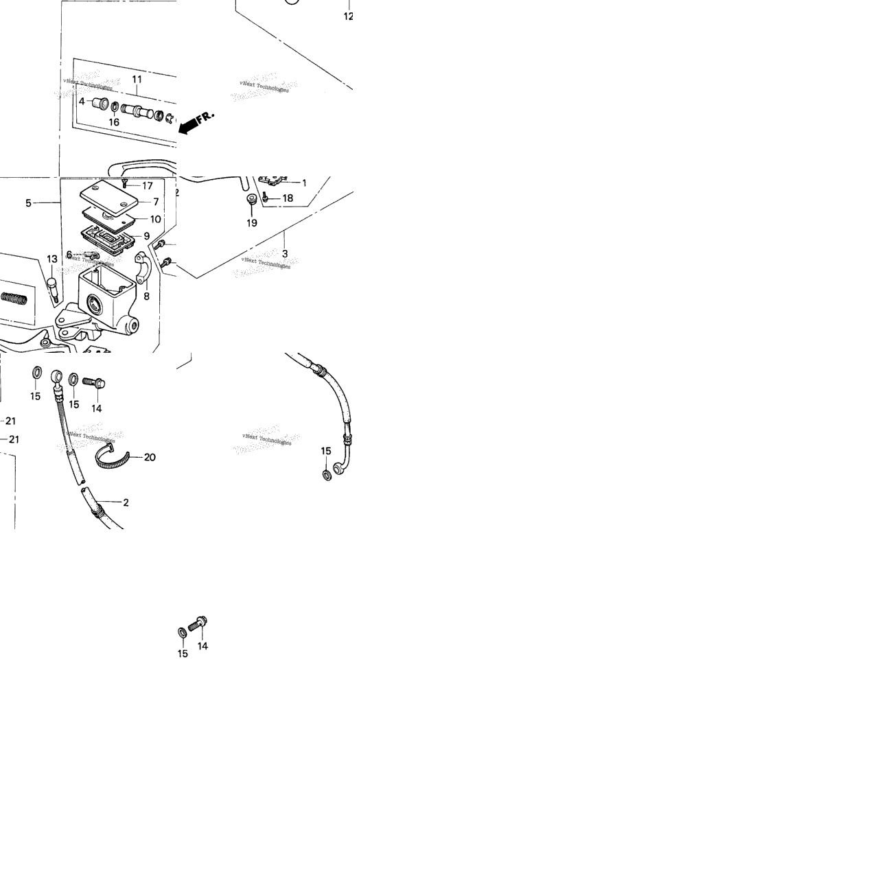 Front Brake Master Cylinder