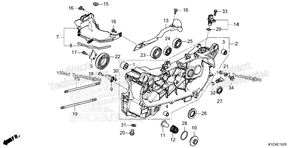 Left Crankcase