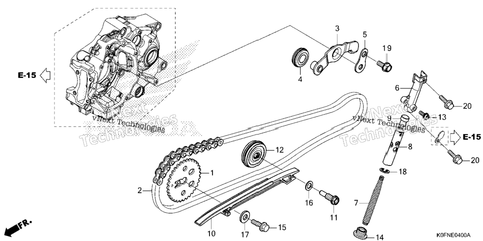 Cam Chain@Tensioner