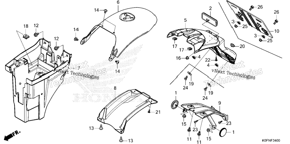 Rear Fender