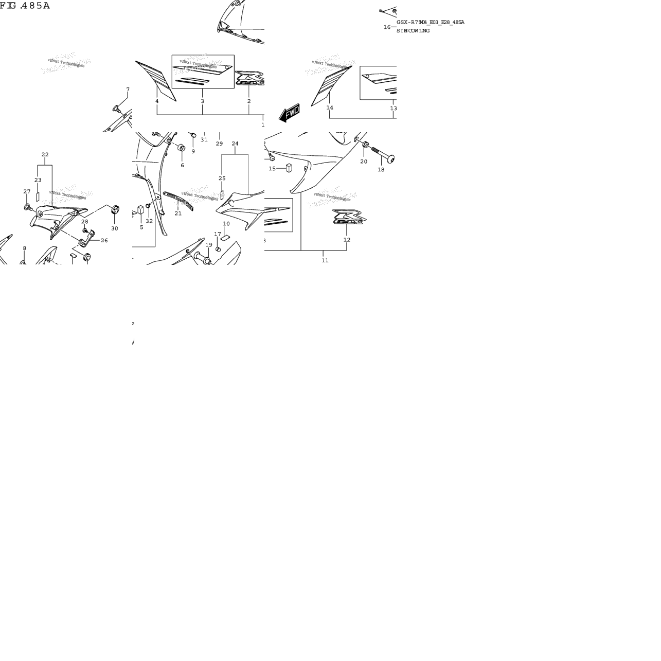Side Cowling (Gsx-R750)