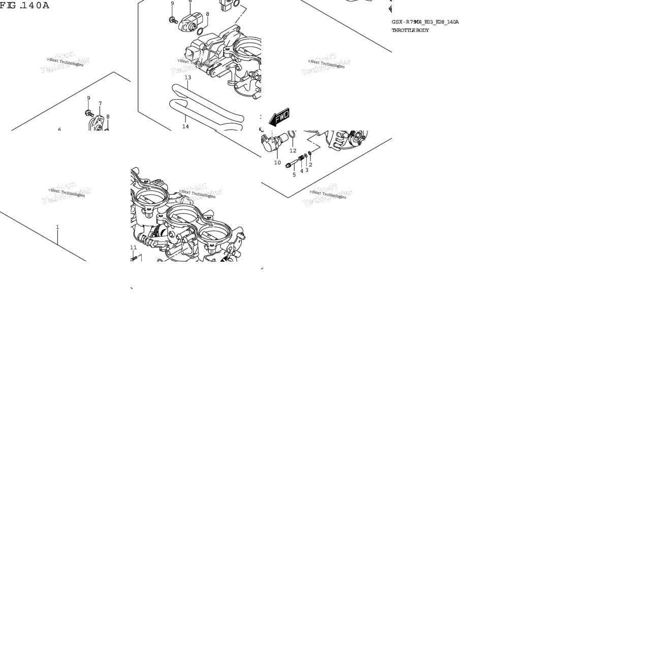 Throttle Body (E03,E28)