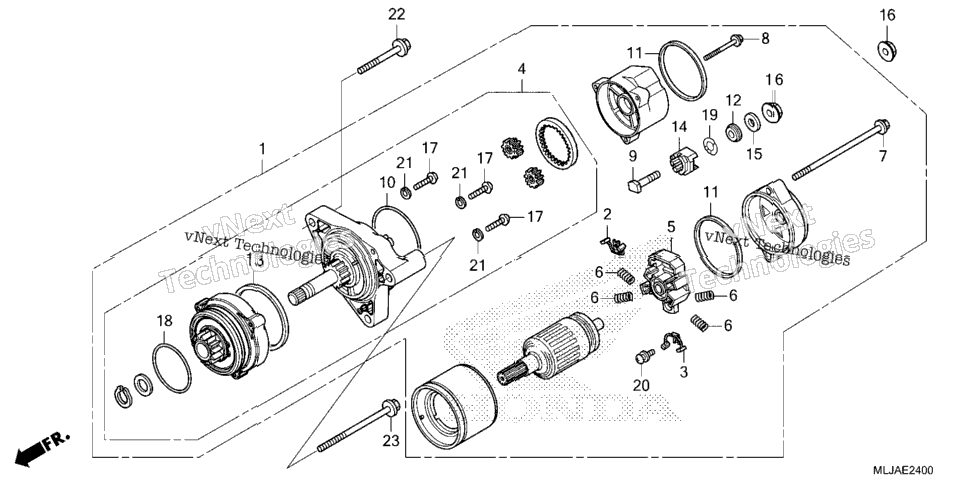 Reverse Motor