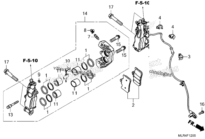 Front Brake Caliper