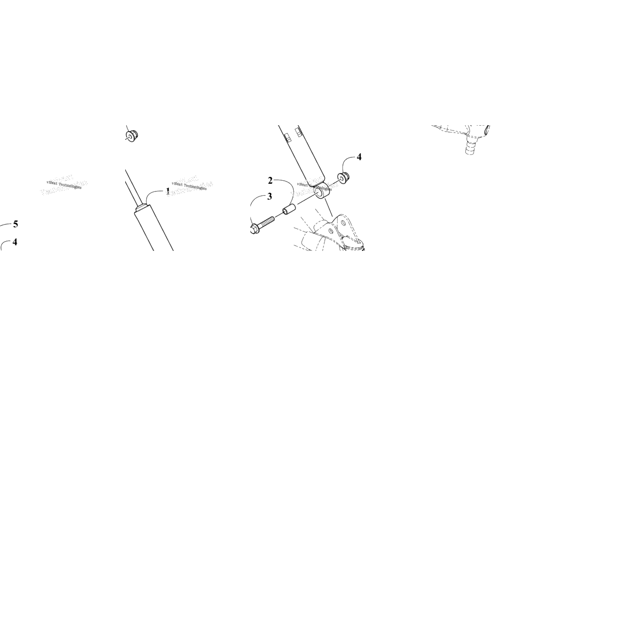 Front Suspension Shock Absorber Assembly