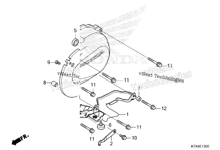 Left Crankcase Cover