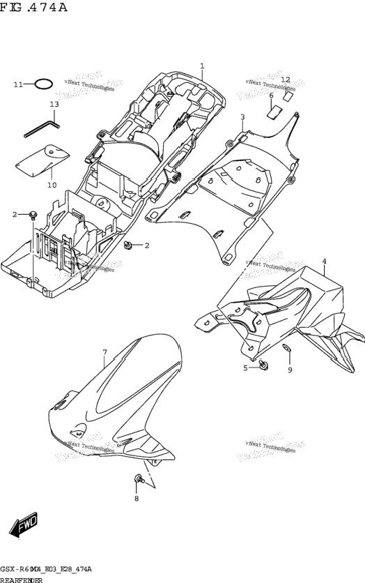 Rear Fender
