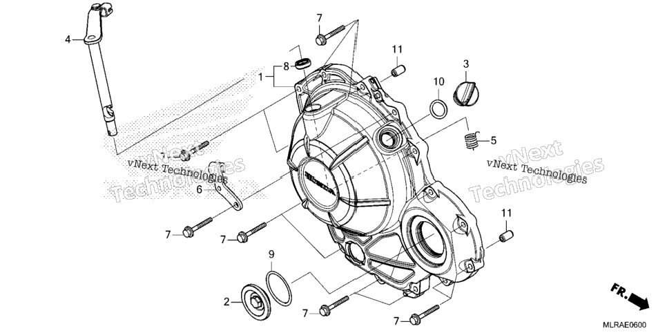 Right Crankcase Cover
