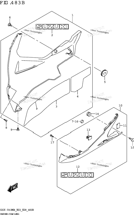 Under Cowling (Gsx-R600z)