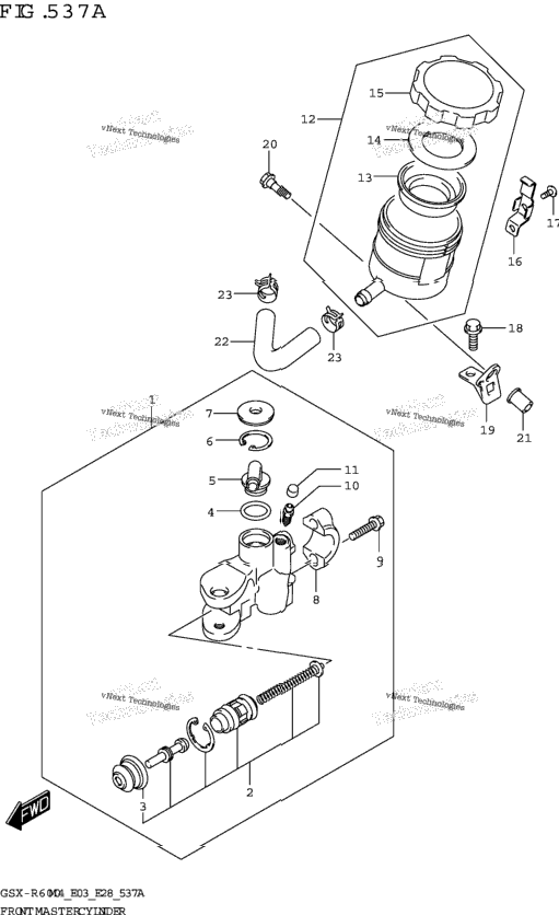 Front Master Cylinder
