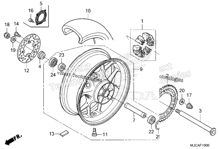 Rear Wheel