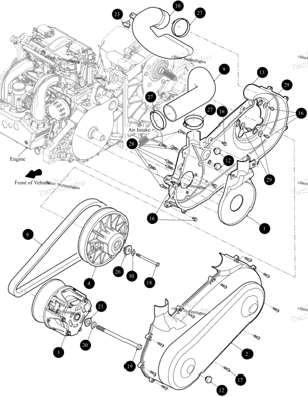 Clutches/Clutch Cover
