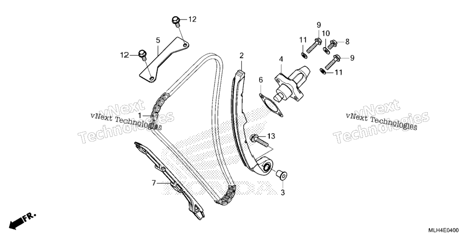 Cam Chain@Tensioner