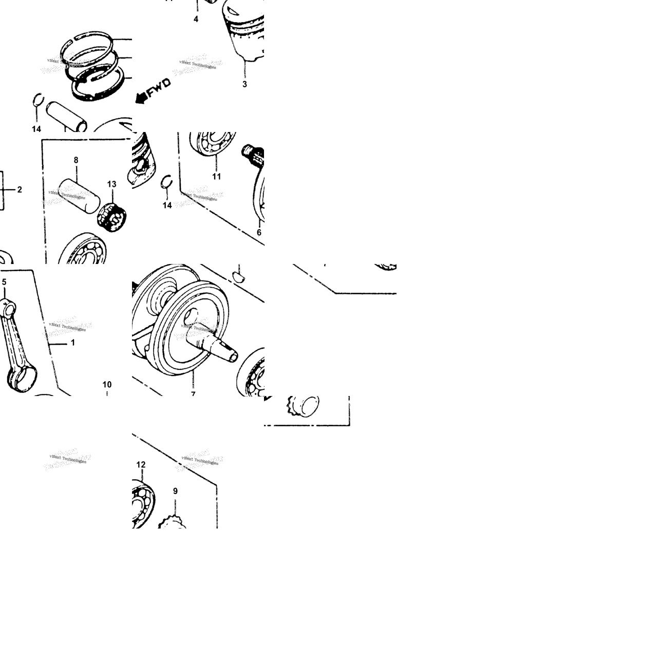 Crankshaft + Piston