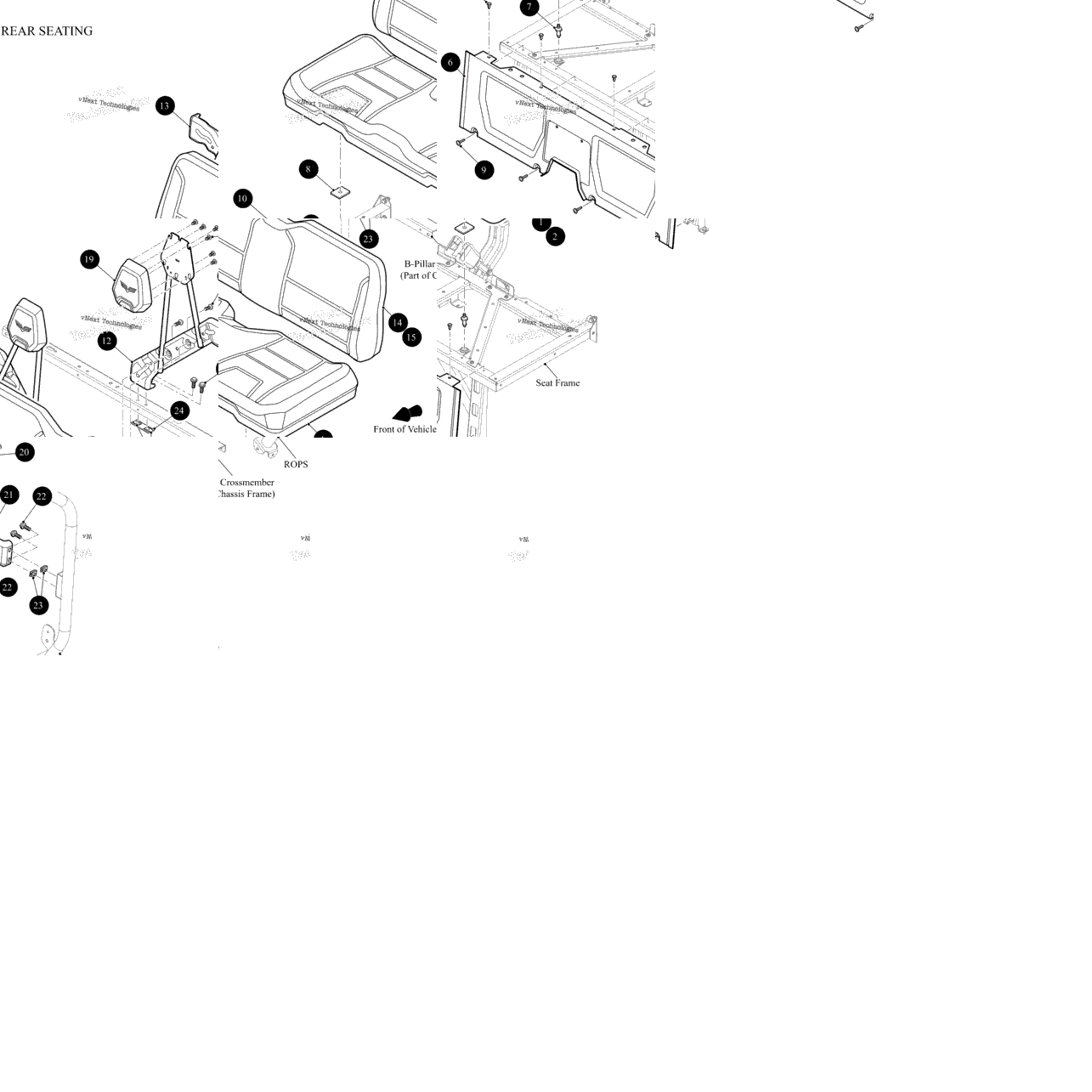 Rear Seat Assembly