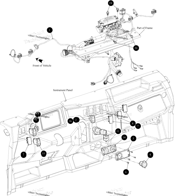 Main Harness Front