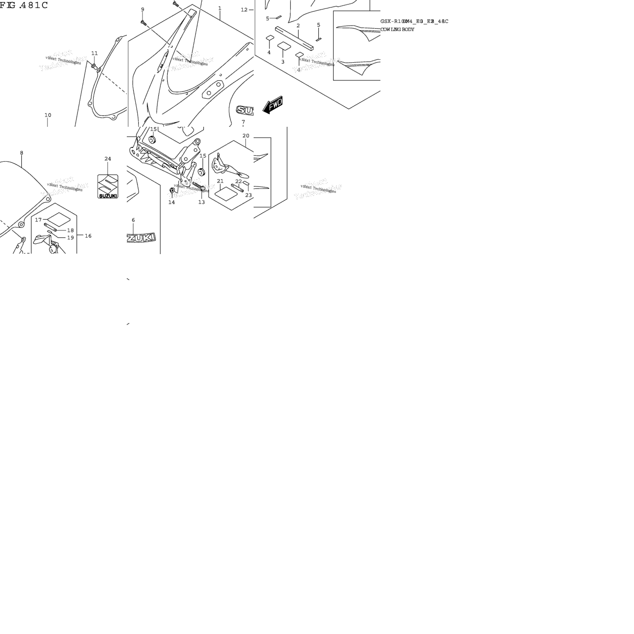 Cowling Body (Gsx-R1000rza)