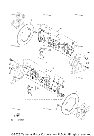 Rear Brake Caliper