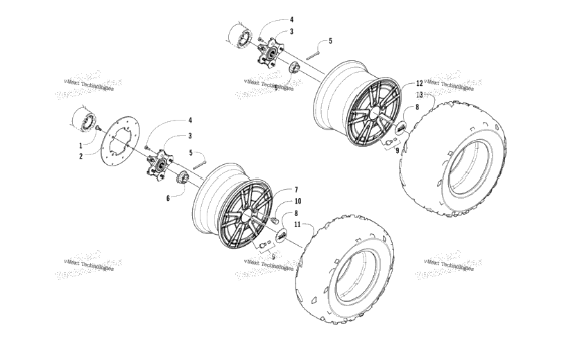 Wheel And Tire Assembly