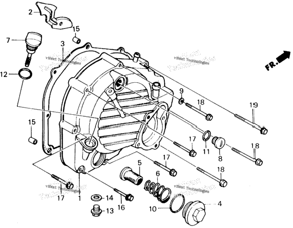 Right Crankcase Cover