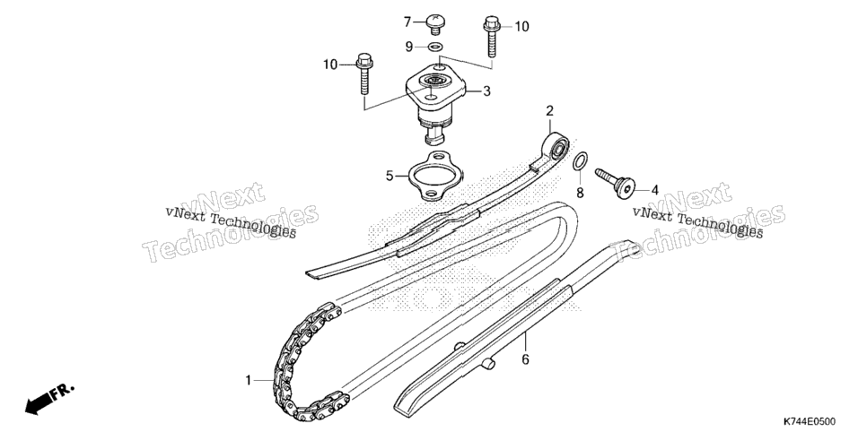 Cam Chain@Tensioner