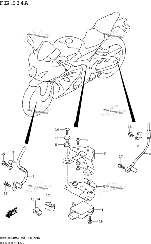 Body Electrical (Gsx-R1000a)