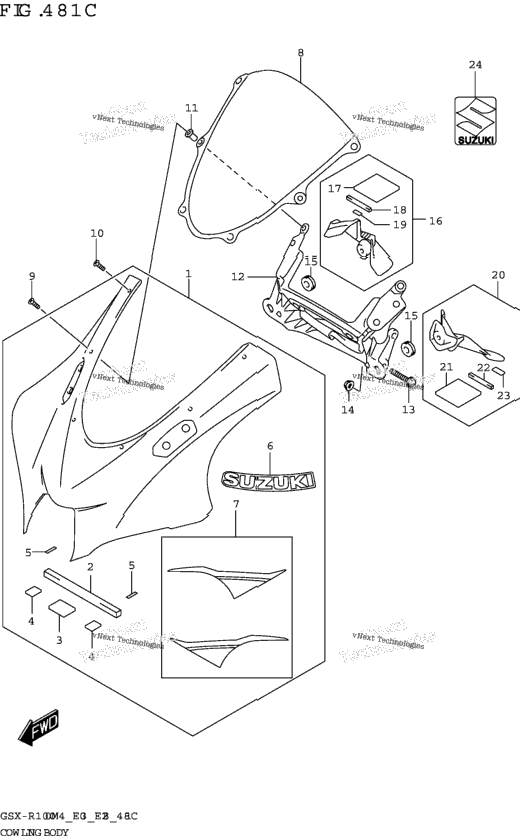 Cowling Body (Gsx-R1000rza)