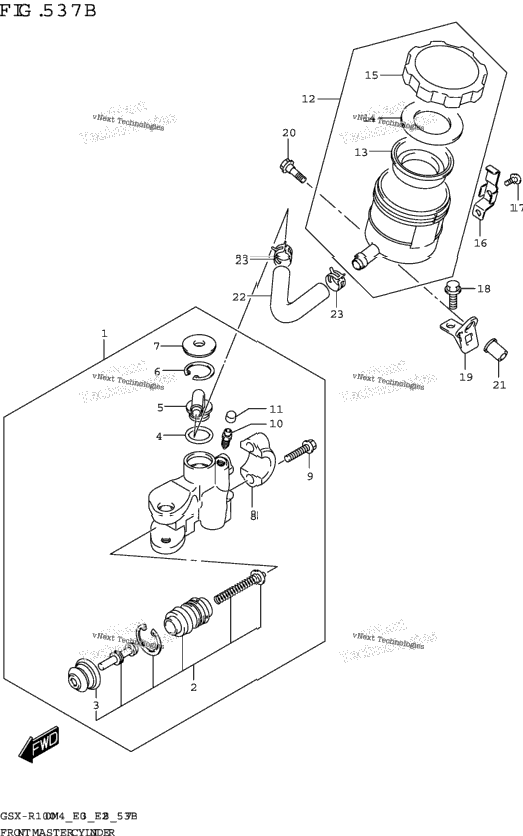 Front Master Cylinder