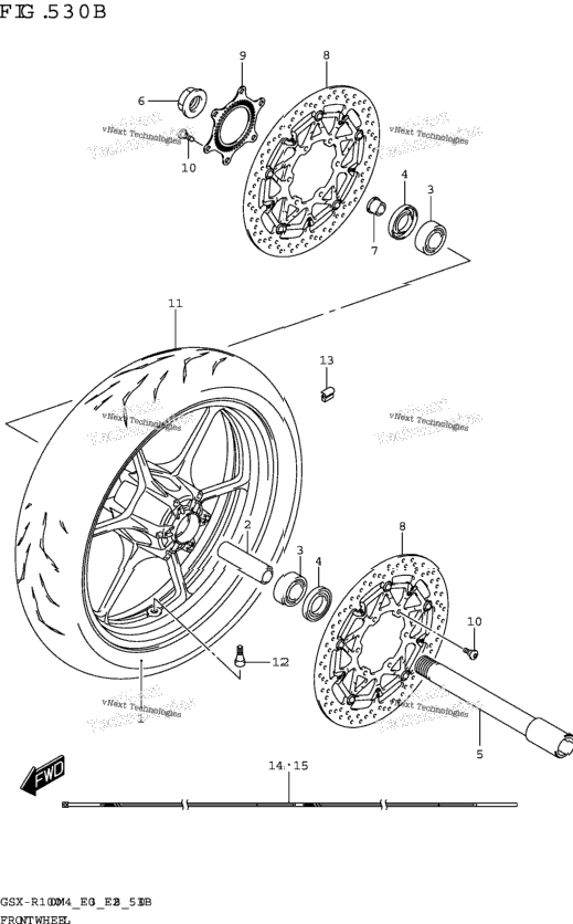 Front Wheel (Gsx-R1000ra)